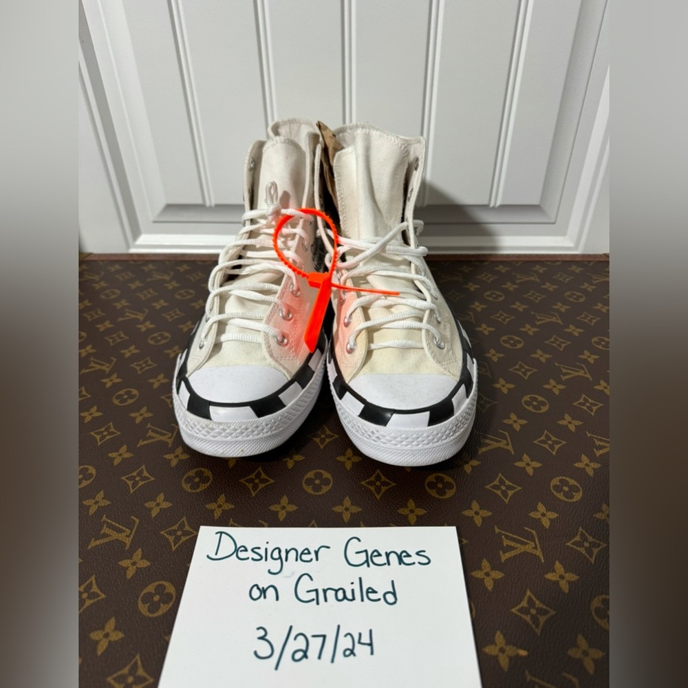 Off-White x Converse Chuck Taylor All-Star 70S High Top - EUC - COA Included - Picture 3 of 16
